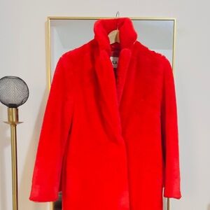 Aritzia Talula Faux Fur Fed Coat